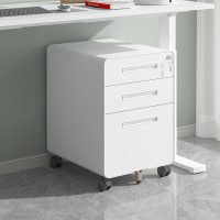 factory direct 390*500*600mm removable three drawers with silent wheels with lock movable cabinet for work