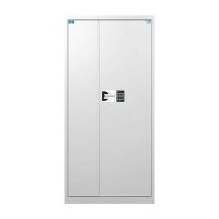 wholesale 1850*900*420mm white fireproof metal office combination cabinet with lock confidential