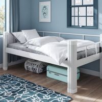 2025 cheap price modern design minimalist style strong load bearing capacity metal bunk bed for hotel school