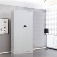 new arrivals modern 1850*900*420mm adjustable shelf two door office password combination cabinet