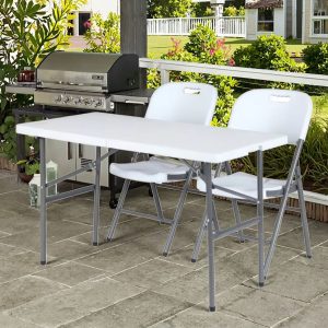 Wholesale Plastic Ring Buckle Folding Tables for Outdoor Practical Camping Hiking Lightweight Modern Courtyard Use