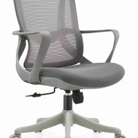 wholesale wear resistant skin friendly breathable fabric adjustable office chair with silent wheels
